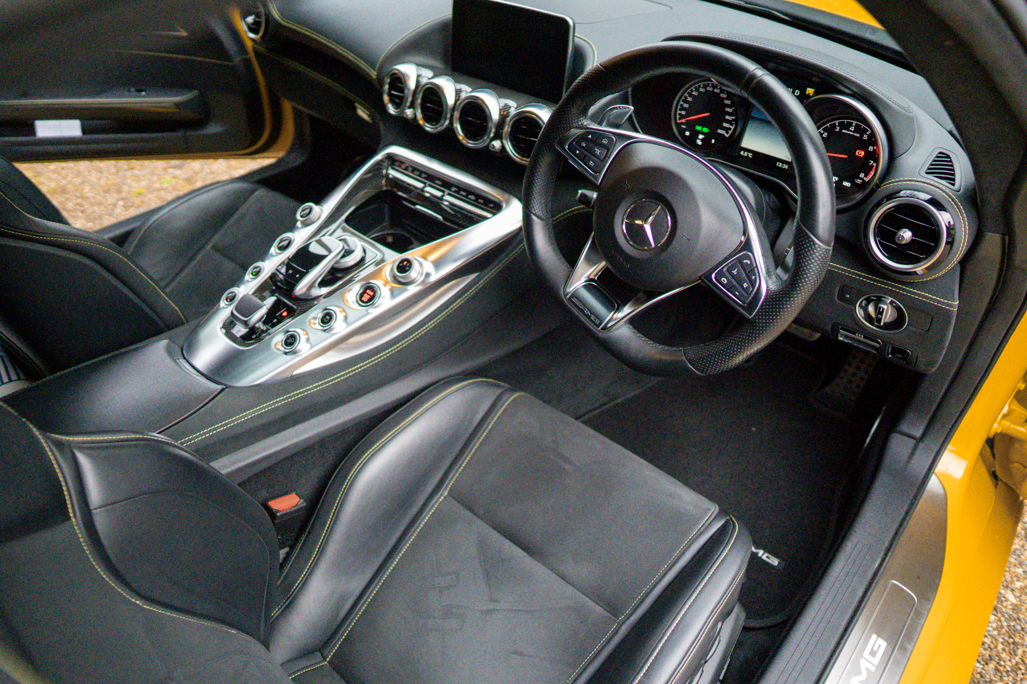 Mercedes AMG GT Solar Beam Yellow