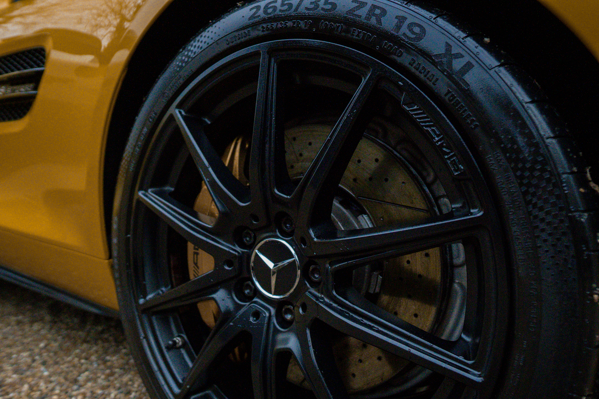 Mercedes AMG GT Solar Beam Yellow