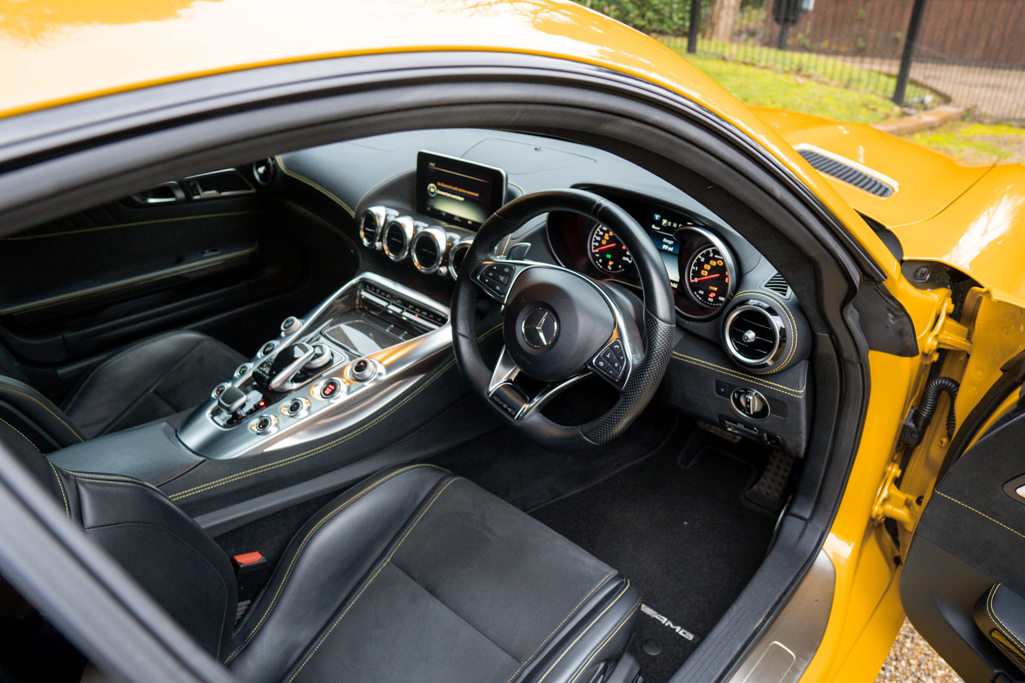 Mercedes AMG GT Solar Beam Yellow