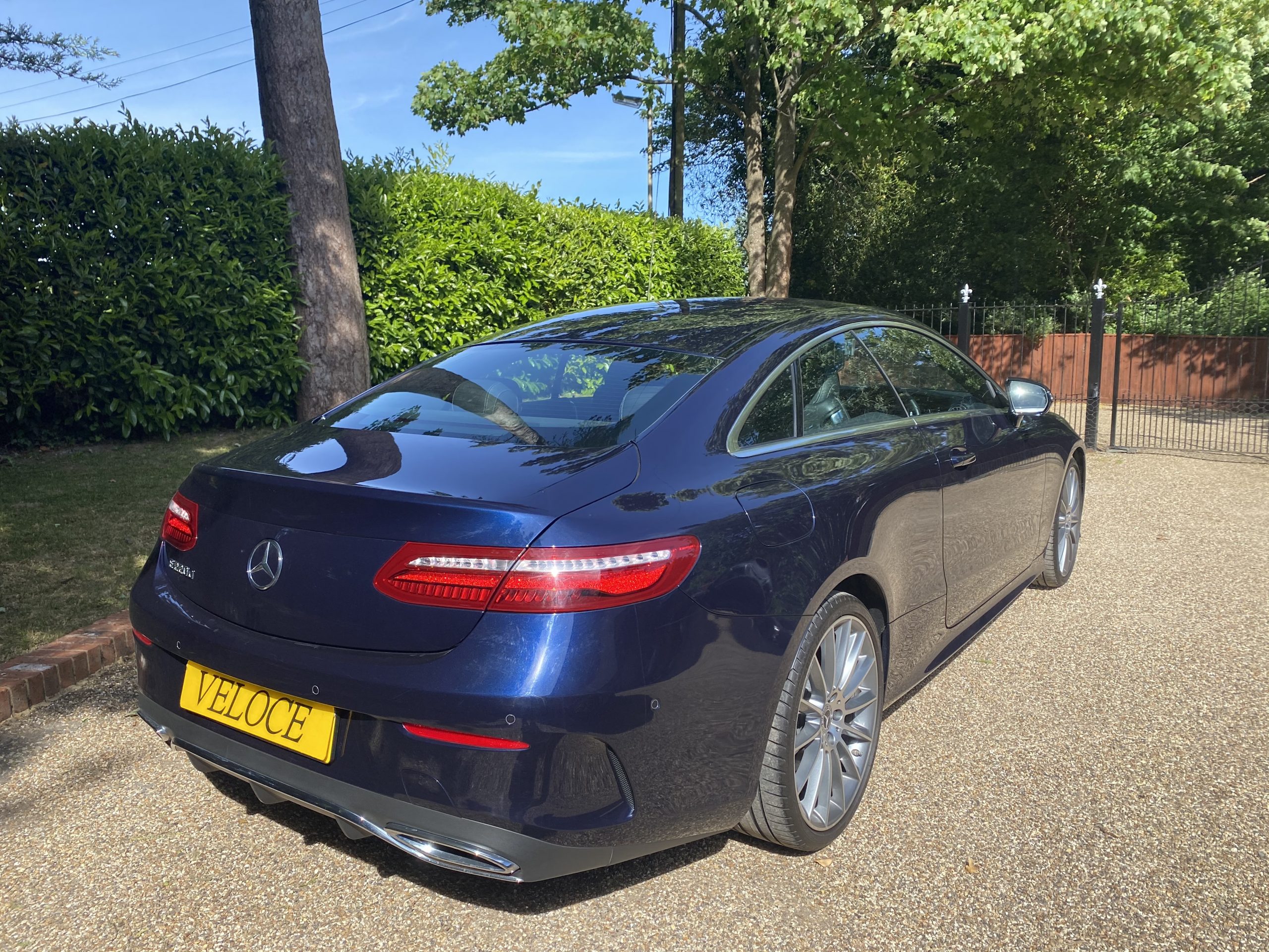 Mercedes E220cdi 2018 Blue