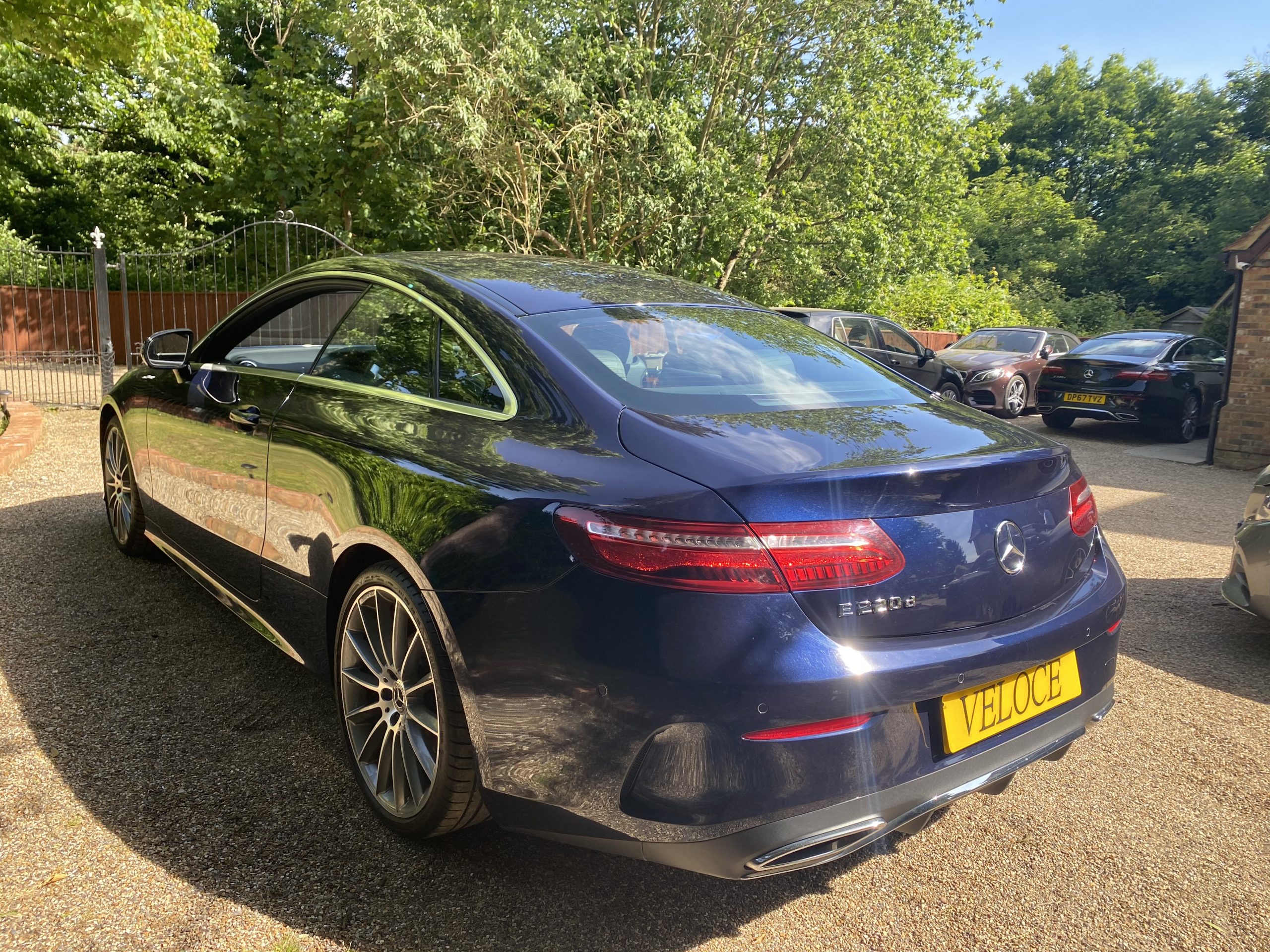 Mercedes E220cdi 2018 Blue